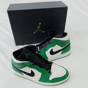 Air Jordan 1 Pine Green Mid size 11